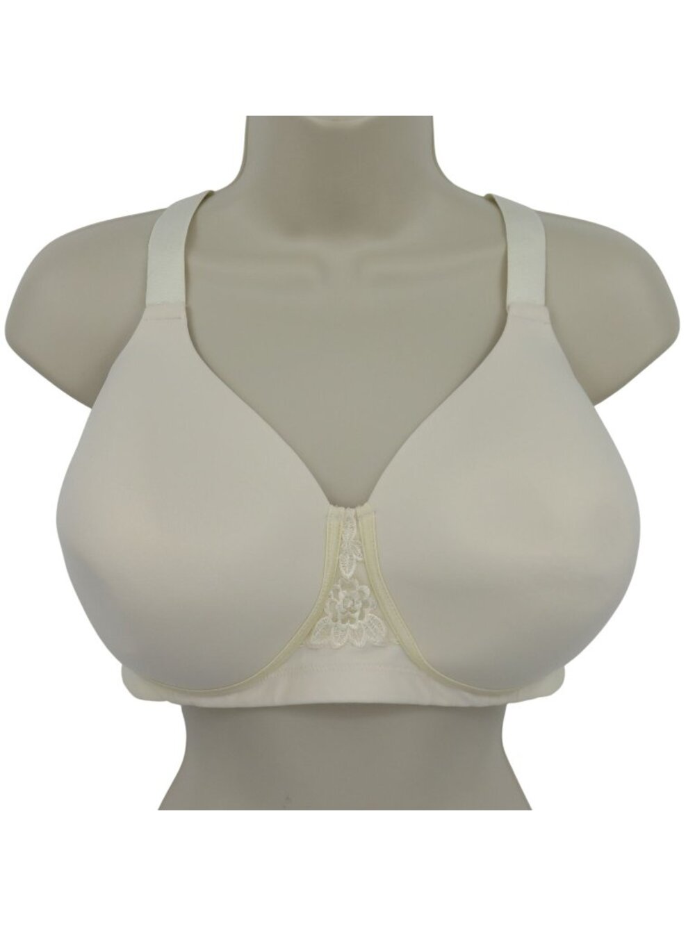 Vanity Fair 42D 71380 Beauty Back Wireless Smoothing Bra Cream Women Plus Size